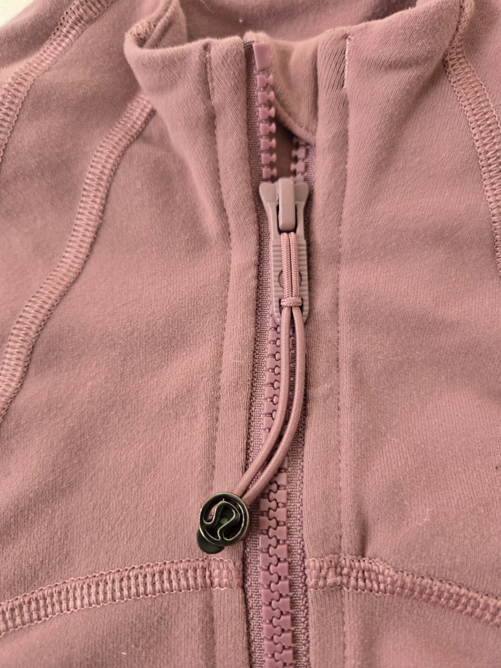 lululemon athletica Mauve Pink Zip-Up Athletic Jacket